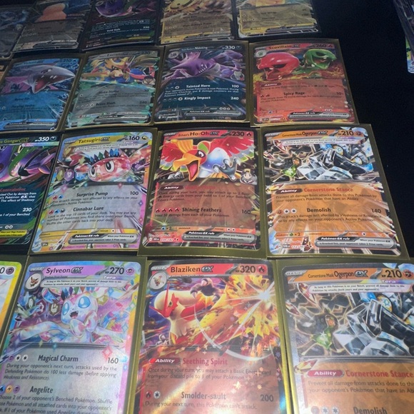 Pokemon Card Lot 60 OFFICIAL TCG Cards 15 HOLOS  + 2 IR/VSTAR / VMAX/IR OR EX - Picture 5 of 15